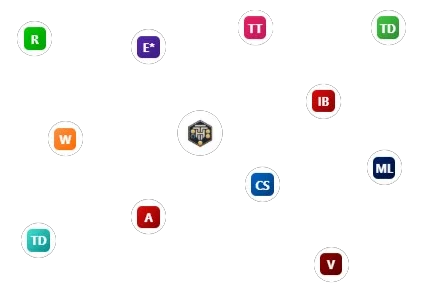 Grid of supported broker logos
